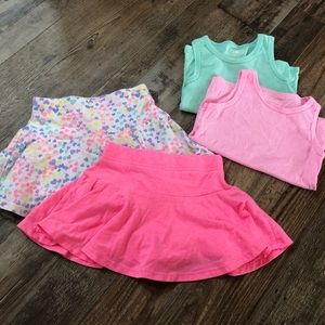 👧 Garanimals 3T Skort and Tank Bundle 👧